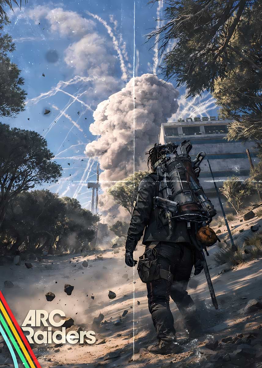 'Arc Raiders Game Art' Poster, picture, metal print, paint by waloopa ...