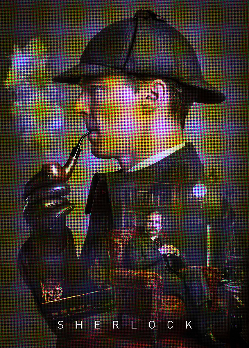 Sherlock Holmes Smoking Pipe