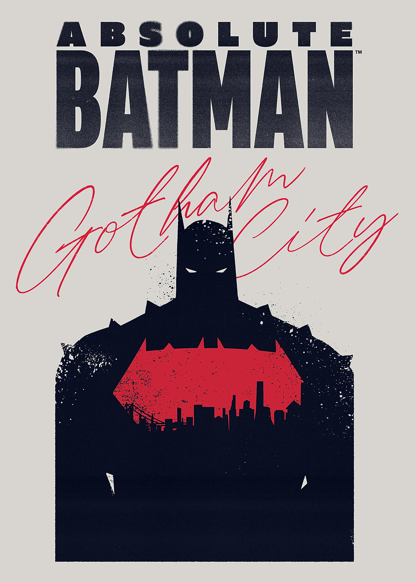 Limited edition Displate - Enemies of Gotham Poster - DC