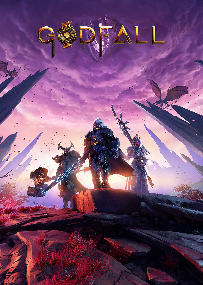 'Godfall Game Cover Art' Poster, picture, metal print, paint by to phat ...