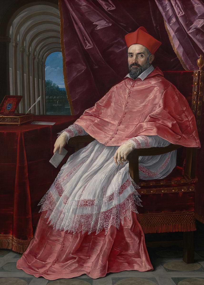Rustins Cardinal 'Portrait of a Cardinal' Poster, picture, metal print, paint by MsFits ...