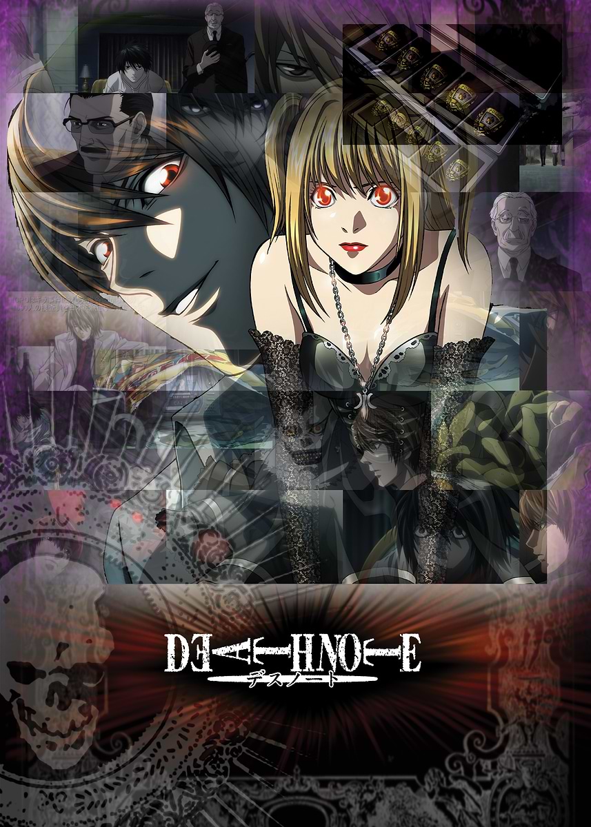 Death Note: Misa's Devotion' Poster, picture, metal print, paint