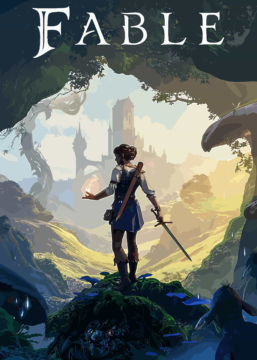 'Fable Game Art' Poster, picture, metal print, paint by Andi klaw ...