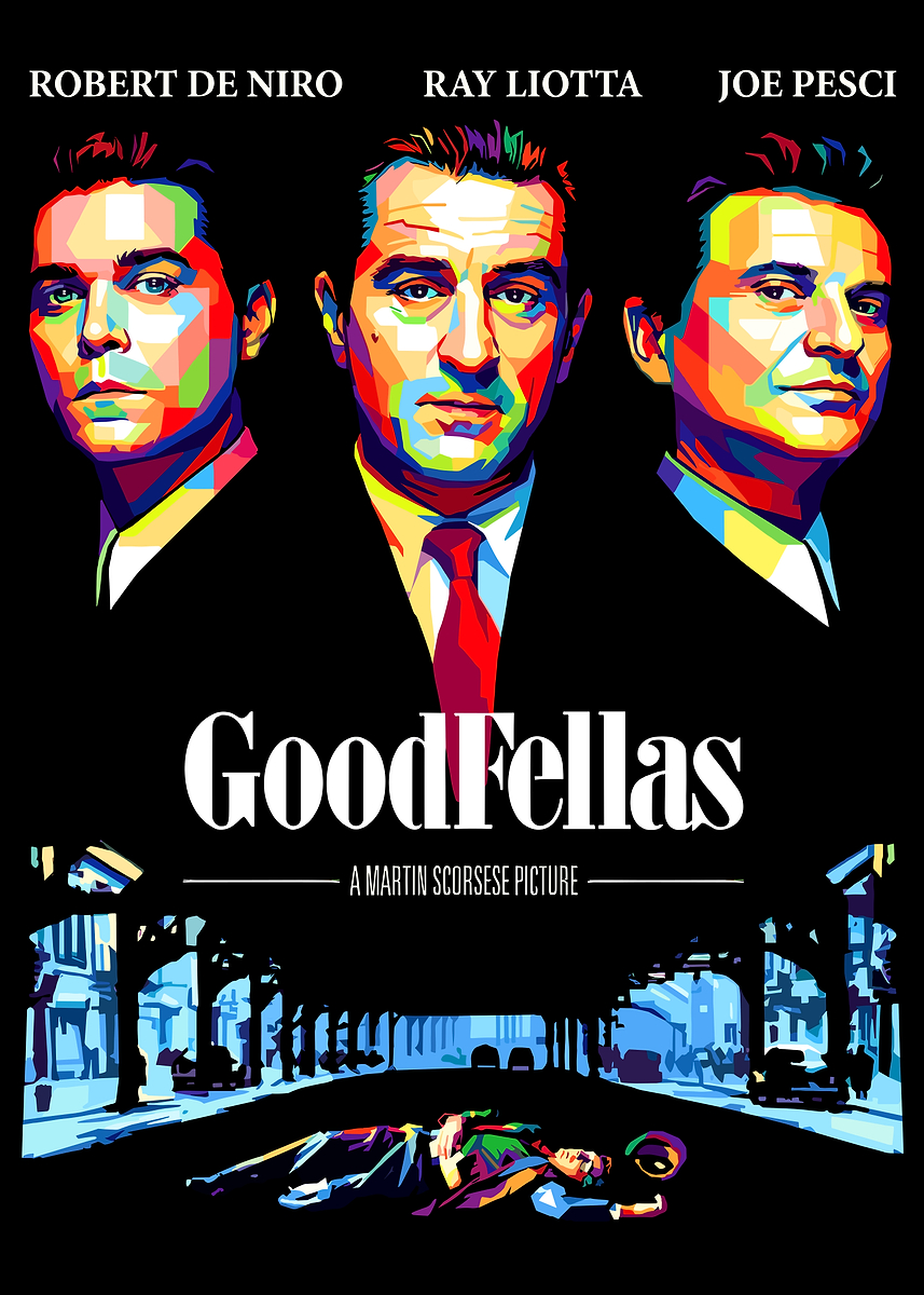 Goodfellas movie poster Poster, Picture & Metal Print – Movies