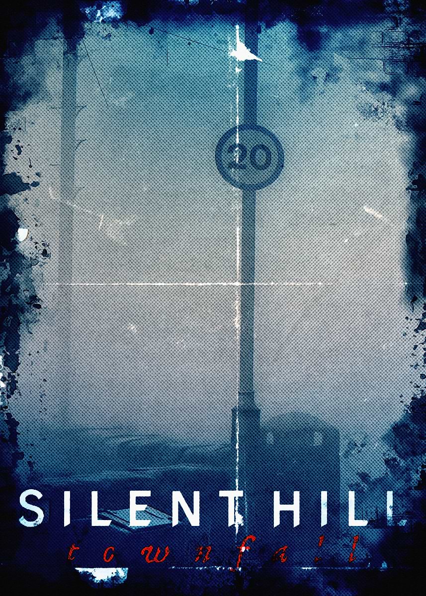 Silent Hill Townfall Game Poster Poster Picture Metal Print Paint Silent Hill Townfall Game Poster Poster Picture Metal Print Paint