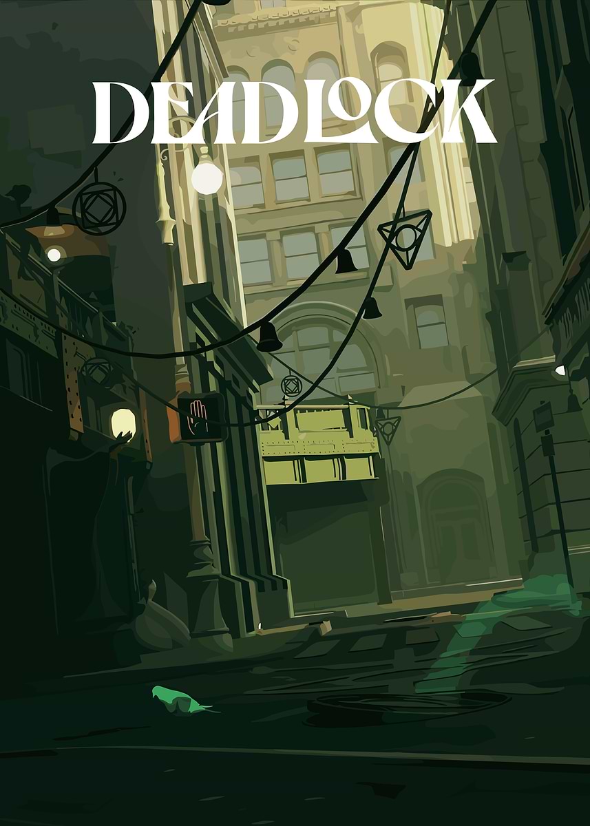 新品　DEADLOCK ILLUSTRATIONS イラスト集 Deadlock Game Art' Poster, picture, metal print, paint by ARUNIKA