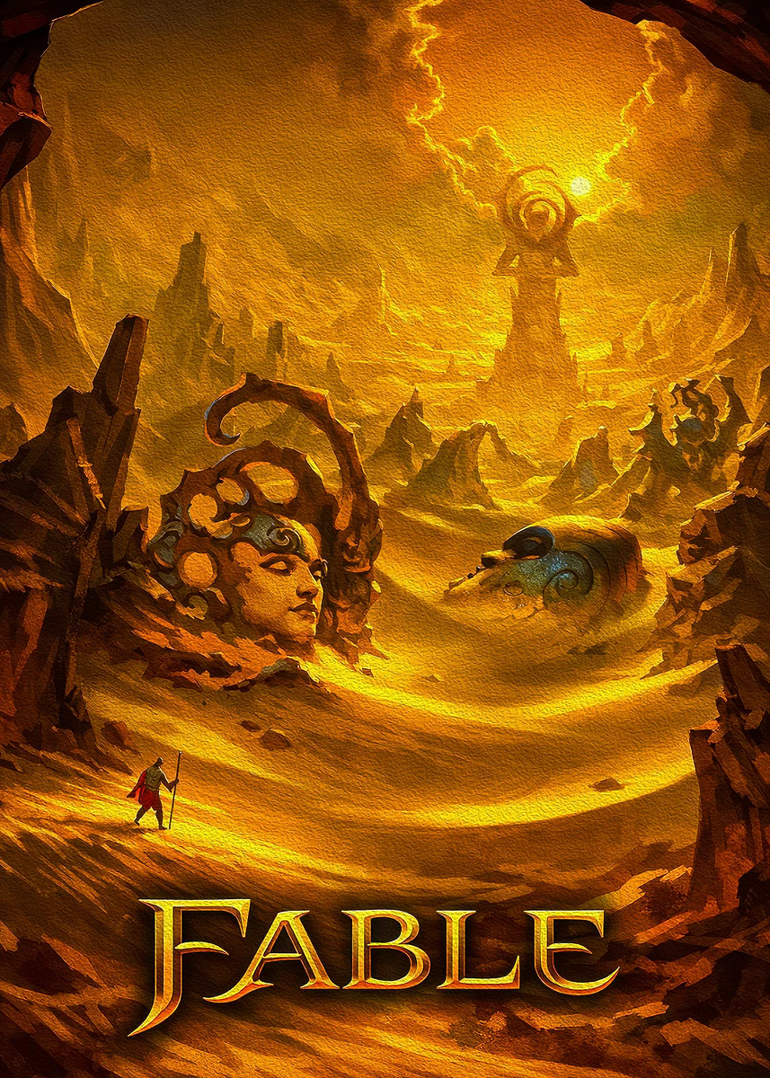 'Fable Video Game Art' Poster, picture, metal print, paint by ...