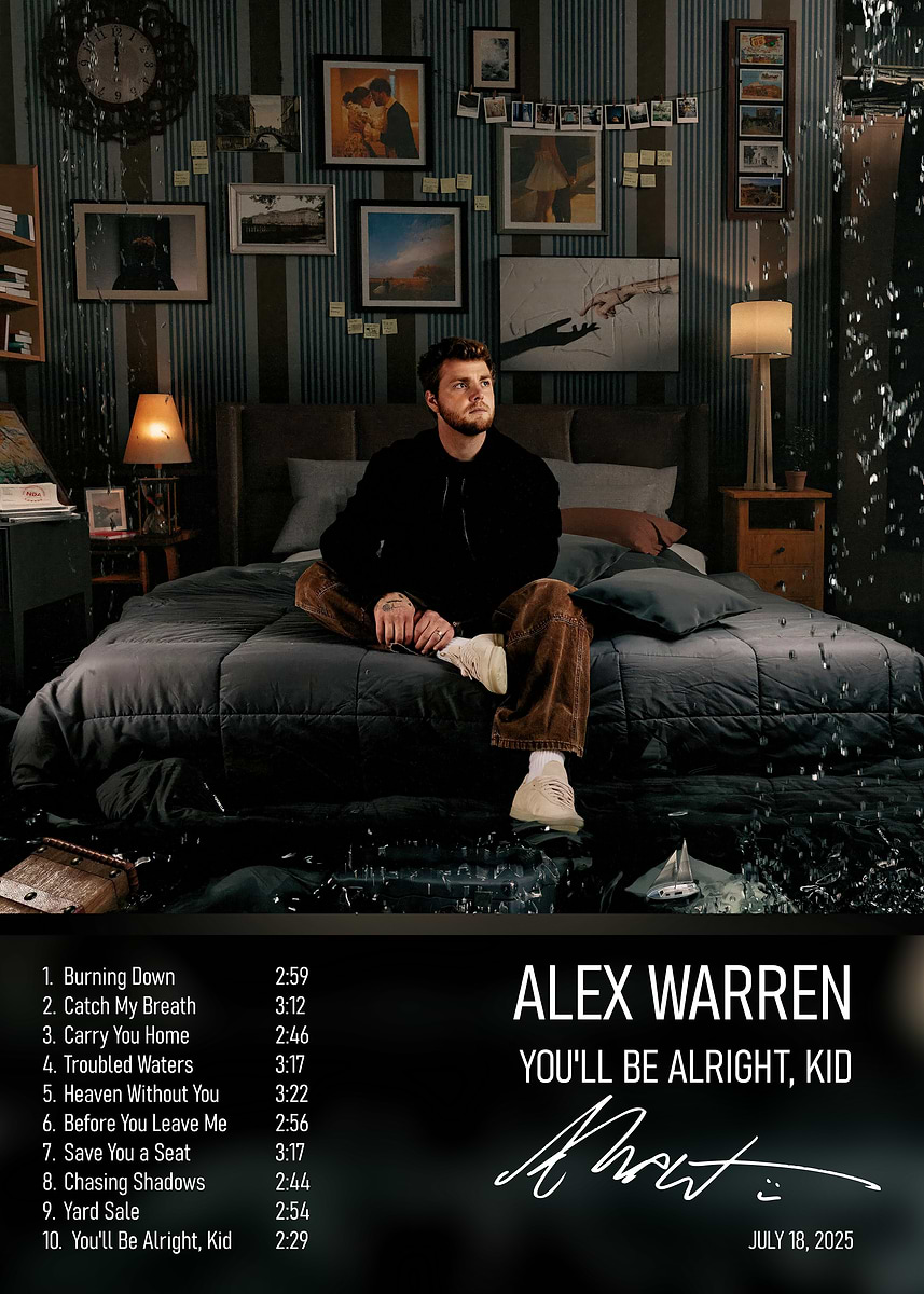 Alex Warren Album Cover Poster Picture Metal Print Paint By M Four alex-warren-album-cover-poster-picture-metal-print-paint-by-m-four