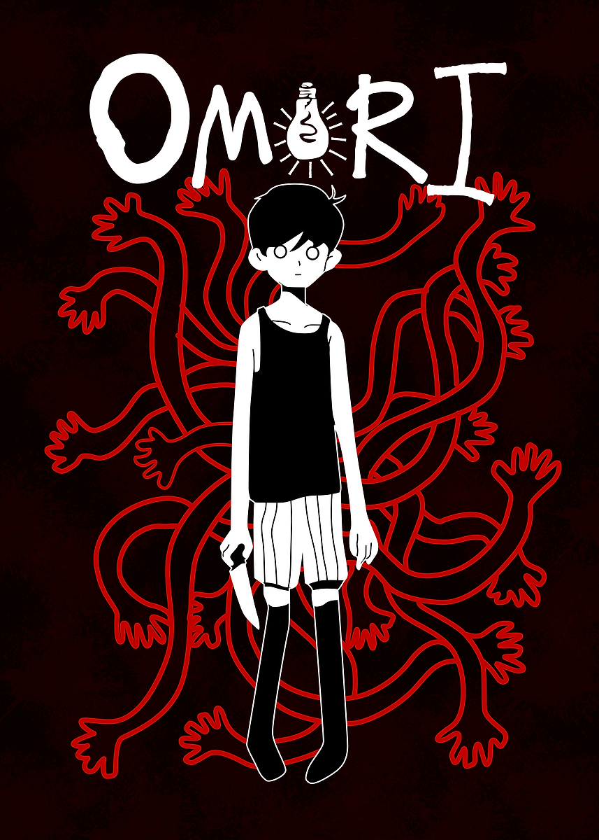 Omori Game Art' Poster, picture, metal print, paint by geeks holic