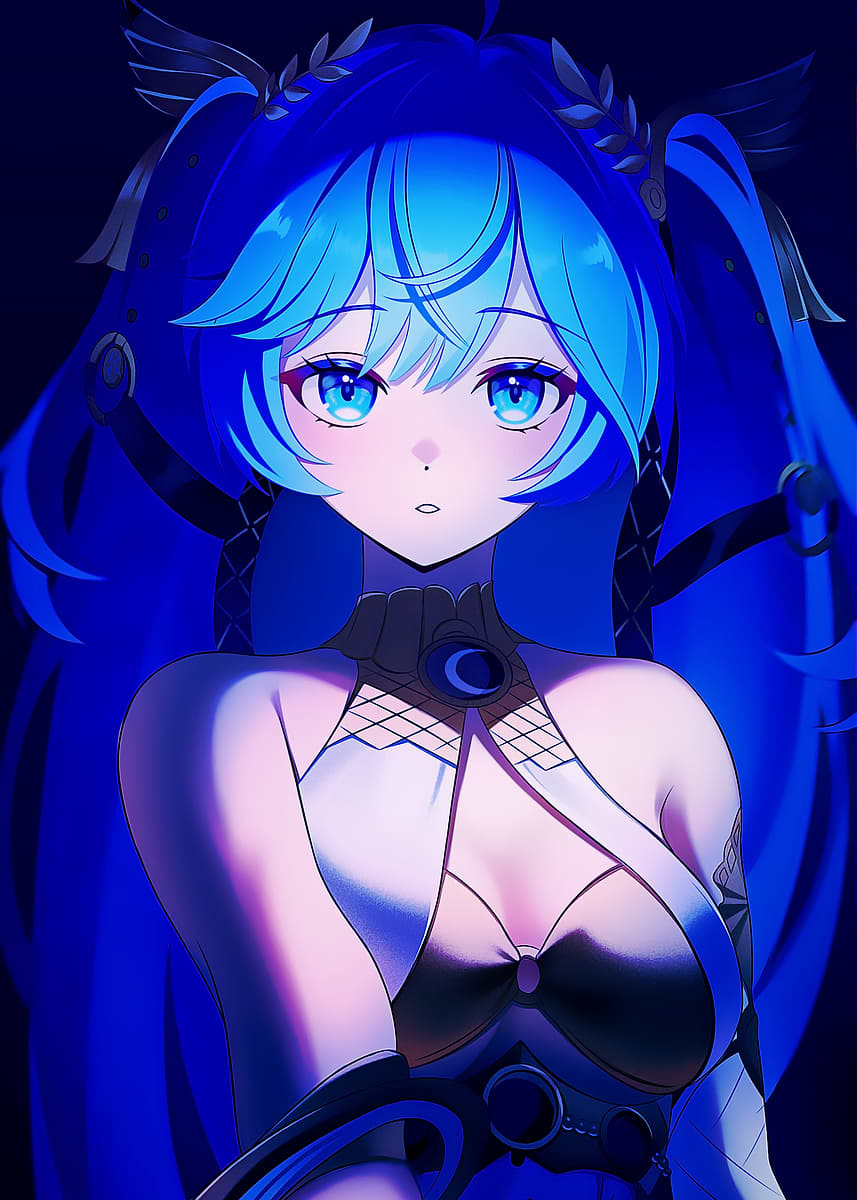 X-girl × KOTAO POSTER BLUE X-girl 【公式通販】