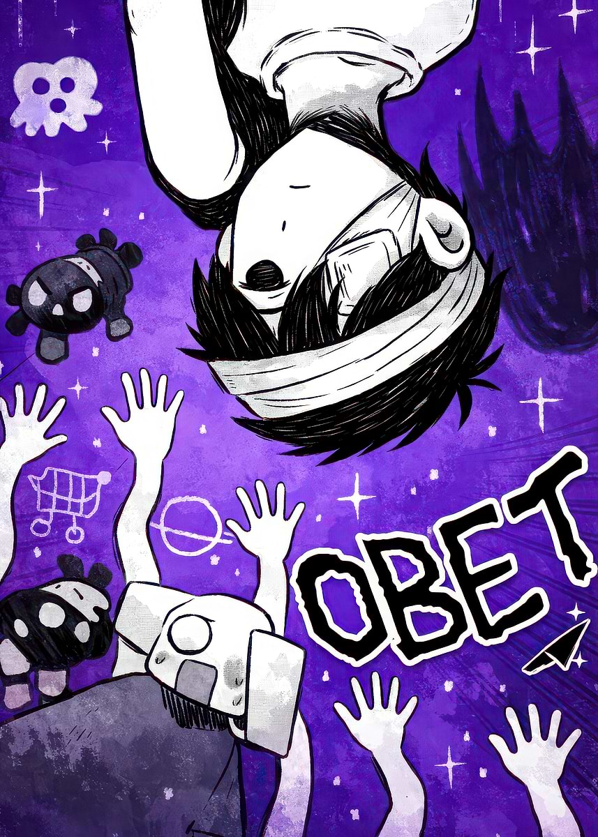 Omori OBET art' Poster, picture, metal print, paint by NovaRealm