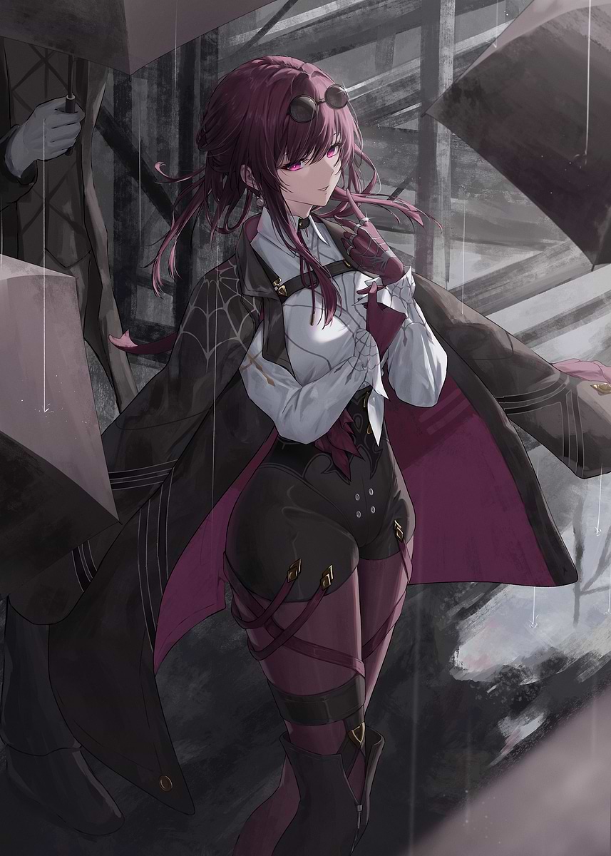 Kafka Honkai Star Rail' Poster, picture, metal print, paint by