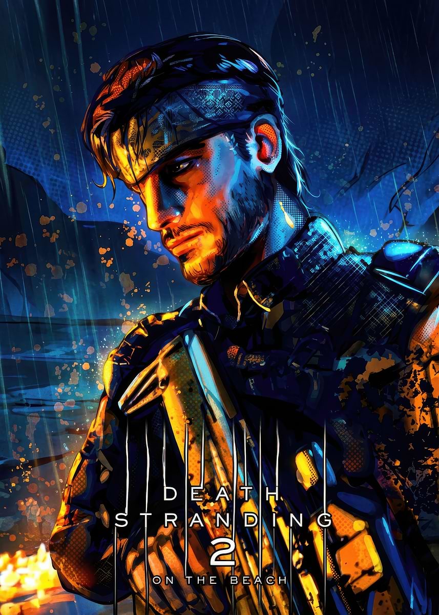 Neil Vana Death Stranding 2 On The Beach Poster ' Poster, picture