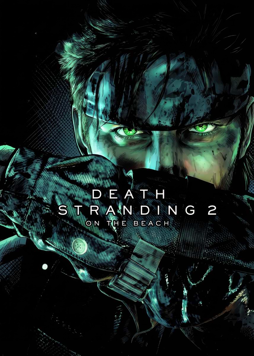 Neil Vana Death Stranding 2 On The Beach Poster' Poster, picture