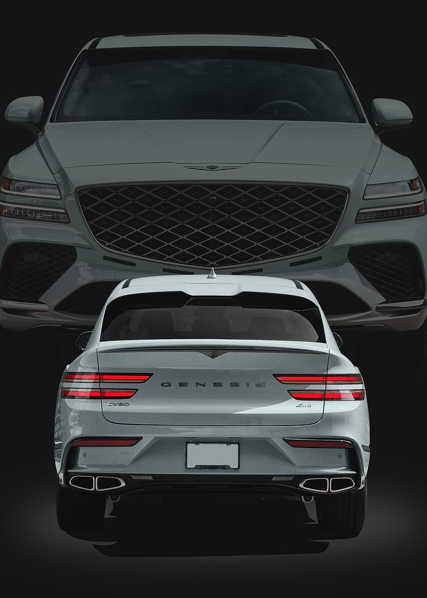 'Genesis GV80' Poster, picture, metal print, paint by capture art ...