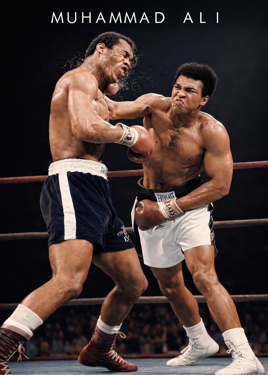 'Muhammad Ali ' Poster, picture, metal print, paint by VisionPrint ...