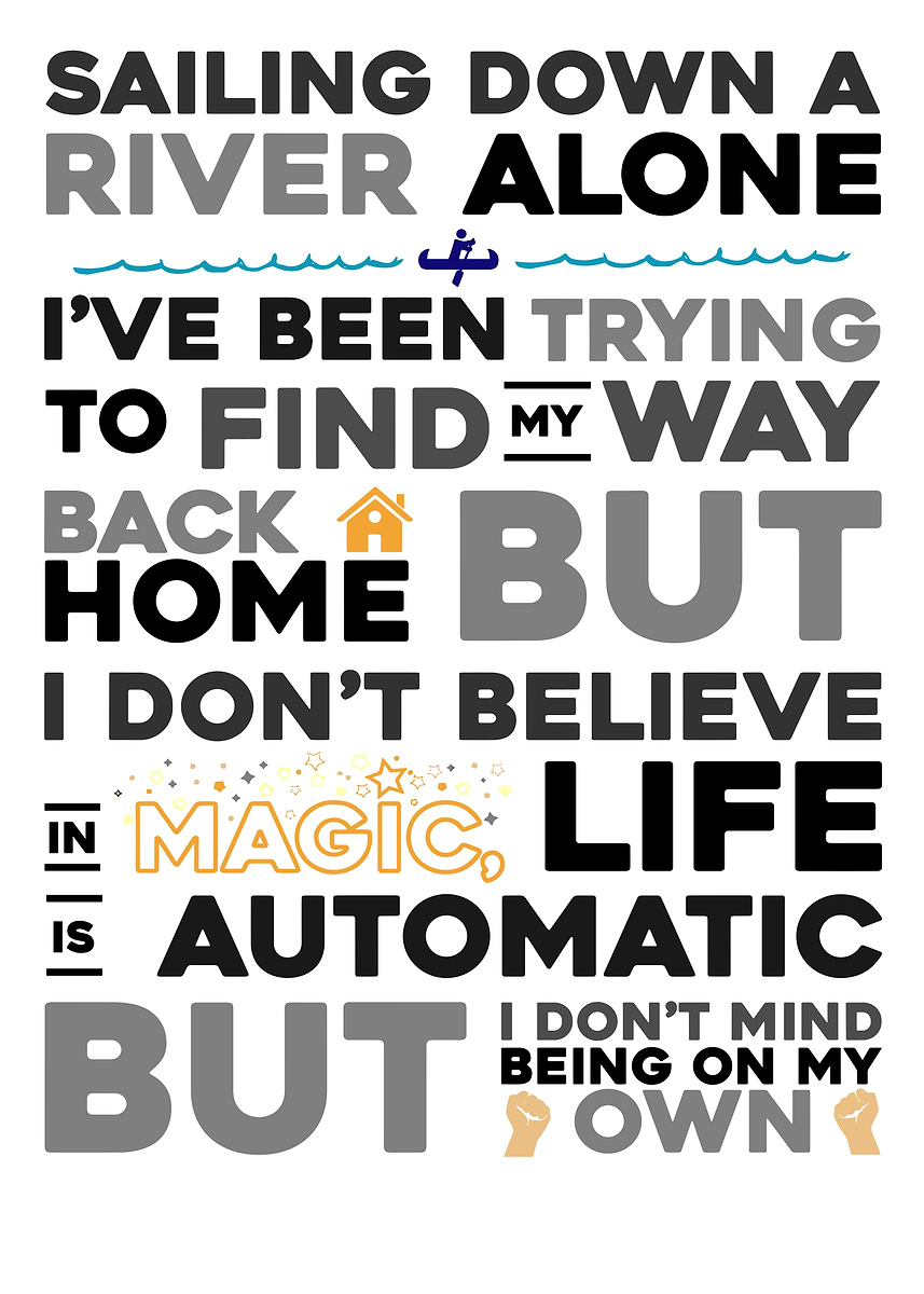 'Inspirational Text Art' Poster, picture, metal print, paint by Fun ...