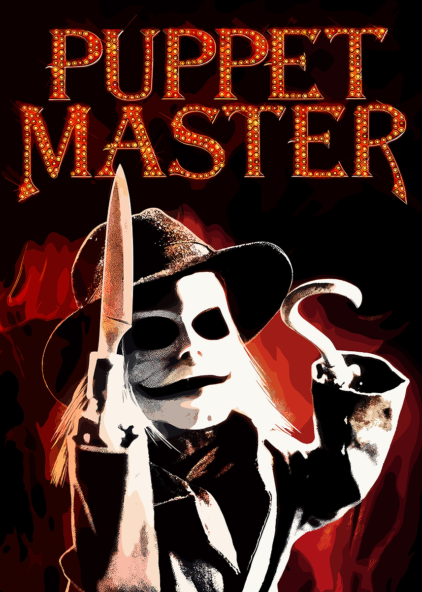 'Puppet Master game Poster' Poster, picture, metal print, paint by wild ...