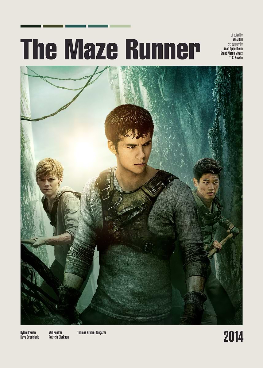 The Maze Runner Movie Poster Poster Picture Metal Print Paint By The Maze Runner Movie Poster Poster Picture Metal Print Paint By