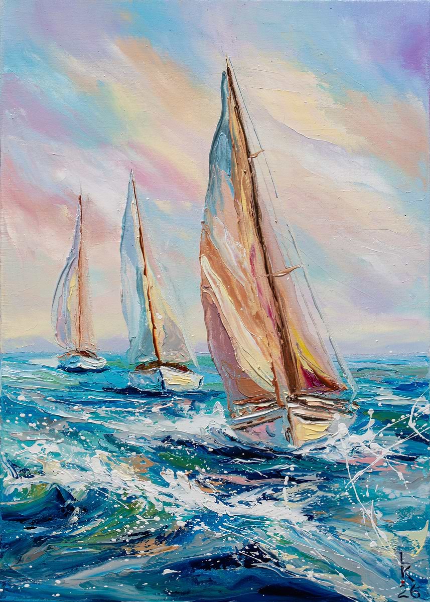 アート・デザイン・音楽 Pour la Victoire Surface to Air Sailing into Light' Poster, picture, metal print, paint by
