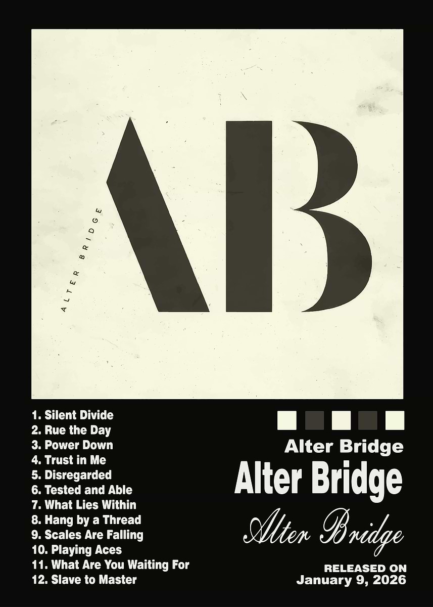 'Alter Bridge AB Album Art' Poster, picture, metal print, paint by Free ...