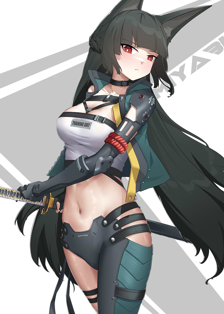 Zenless Zone Zero Hoshimi Miyabi' Poster, picture, metal print