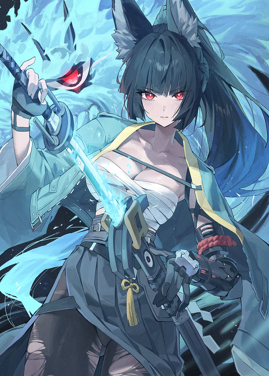 ぽめページ Zenless Zone Zero Hoshimi Miyabi' Poster, picture, metal print