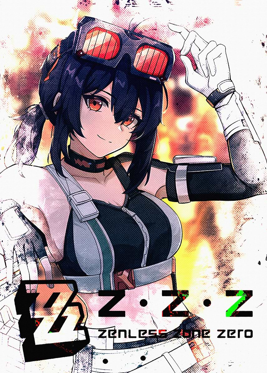 'Zenless Zone Zero Anime Character' Poster, picture, metal print, paint ...