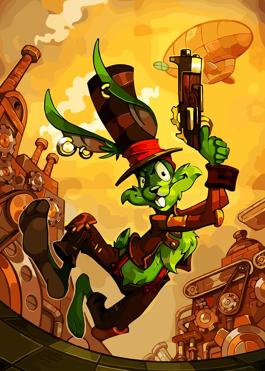 'Jazz jack rabbit 3' Poster, picture, metal print, paint by Mansen ...
