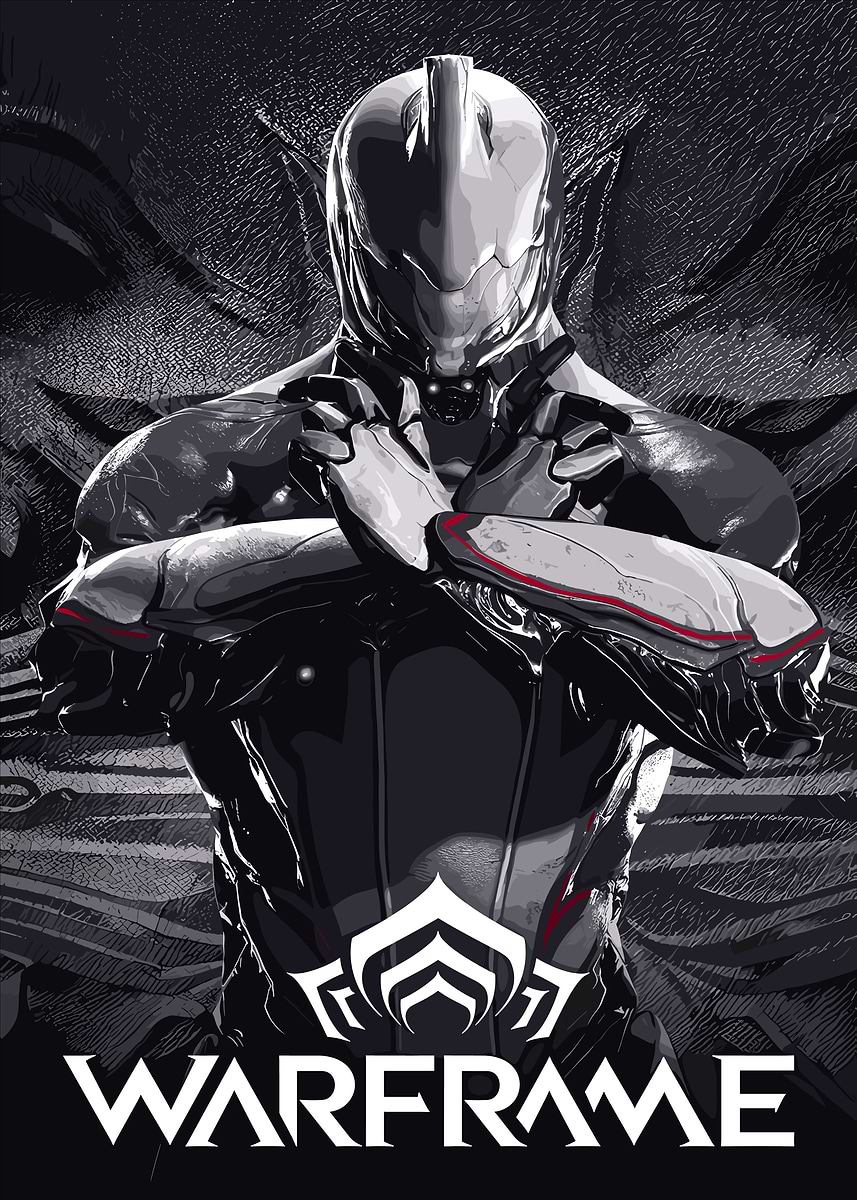 Warframe Poster' Poster, picture, metal print, paint by