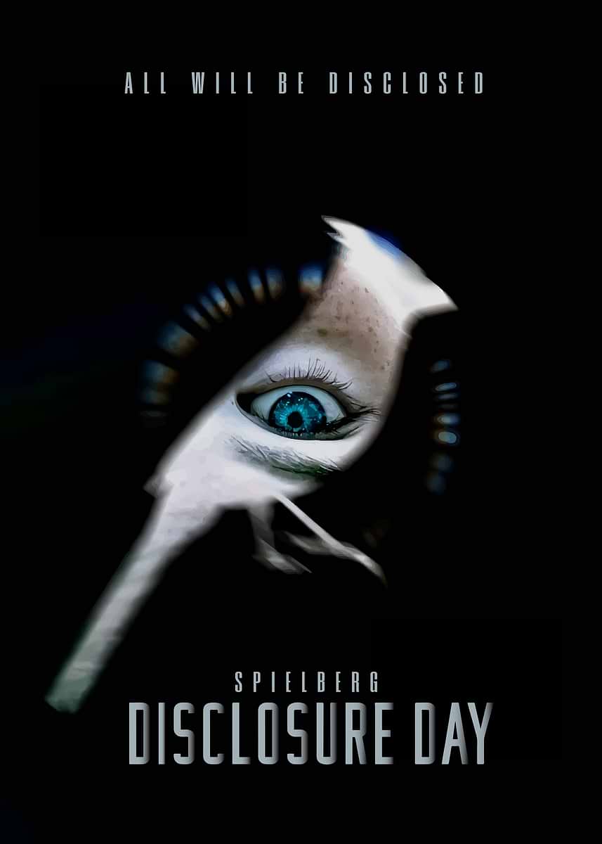 'Disclosure Day Movie Poster' Poster, picture, metal print, paint by