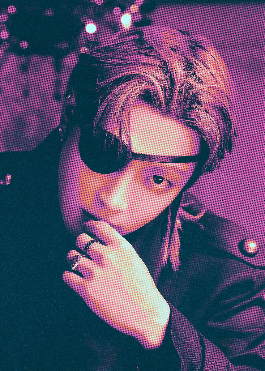 Hongjoong ATEEZ 'GOLDEN HOUR : Part 4'' Poster, picture, metal