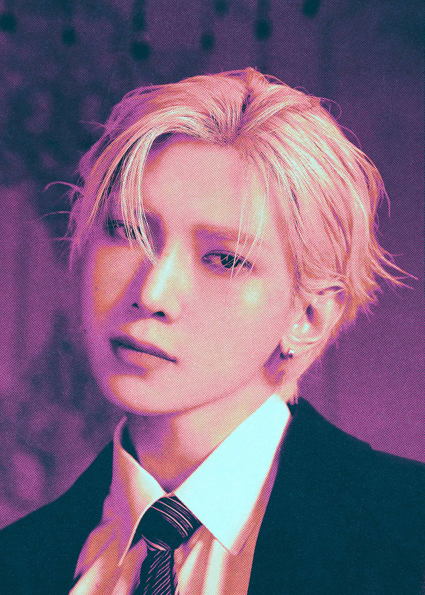 Yeosang ATEEZ 'GOLDEN HOUR : Part 4'' Poster, picture, metal print