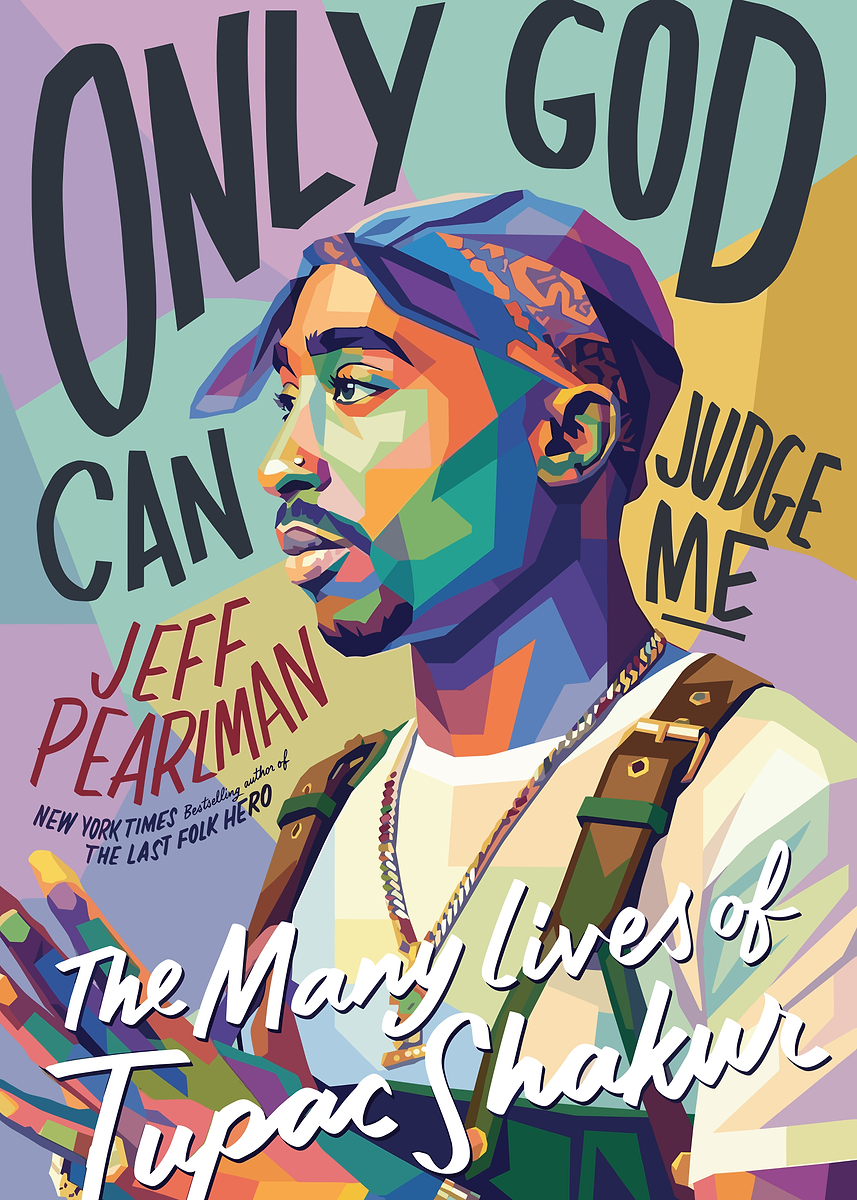 'Tupac Shakur Pop Art Book Cover' Poster, picture, metal print, paint ...