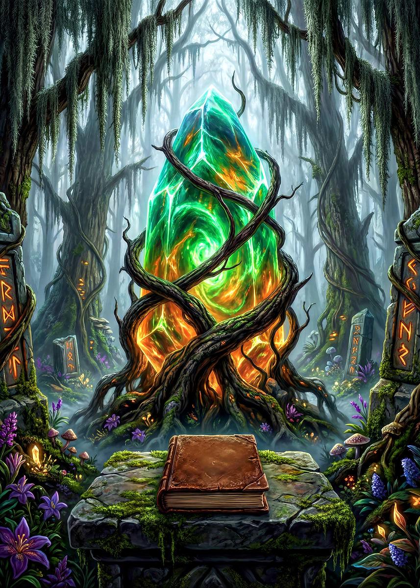 Rooted Poster 'Rooted' Poster, picture, metal print, paint by Duty Bound Inspirations ...