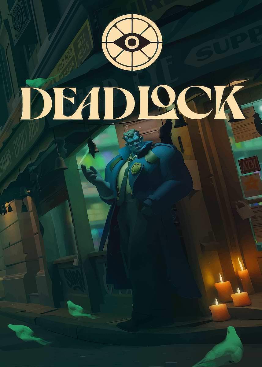'Deadlock Game Art' Poster, picture, metal print, paint by Fixed | Displate