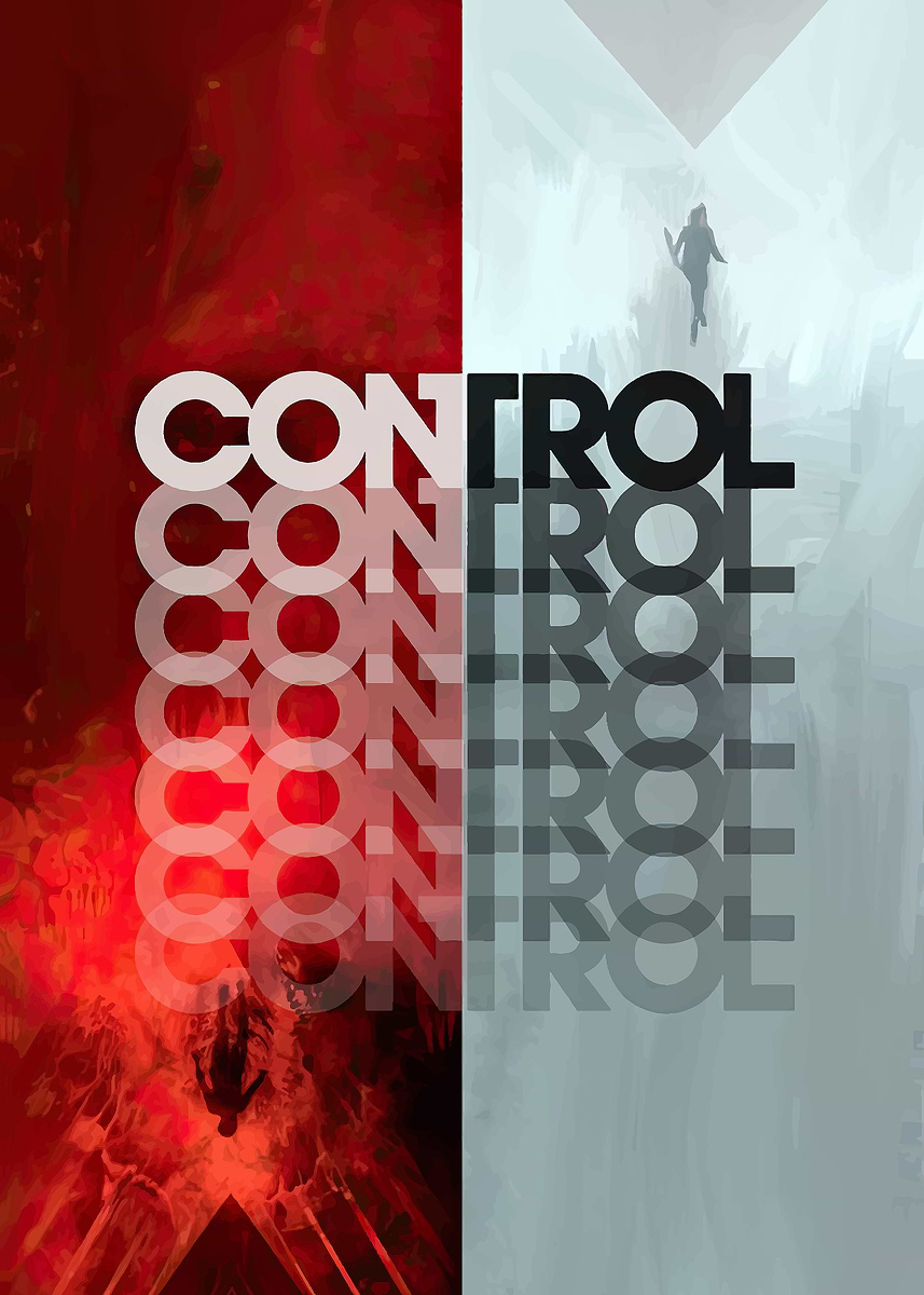 Control Rework Poster 'Control Game Poster' Poster, picture, metal print, paint by Kang Cukur ...