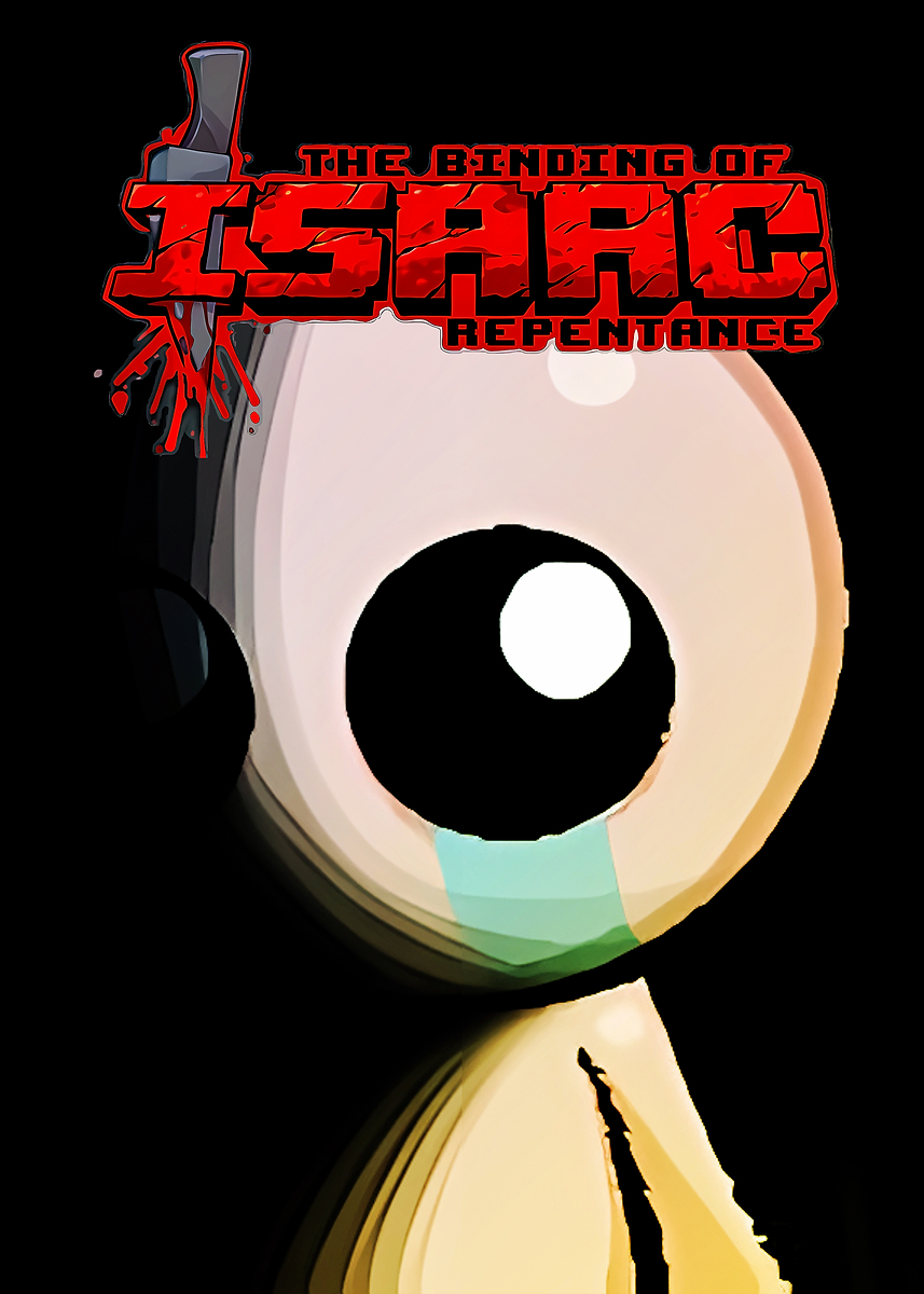 The Binding of Isaac Repentance' Poster, picture, metal print