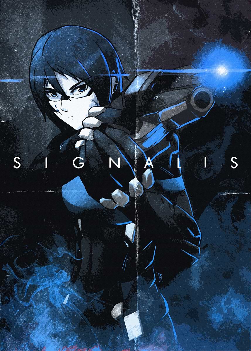 Signalis Style 'Signalis Game Poster' Poster, picture, metal print, paint by Massage ...