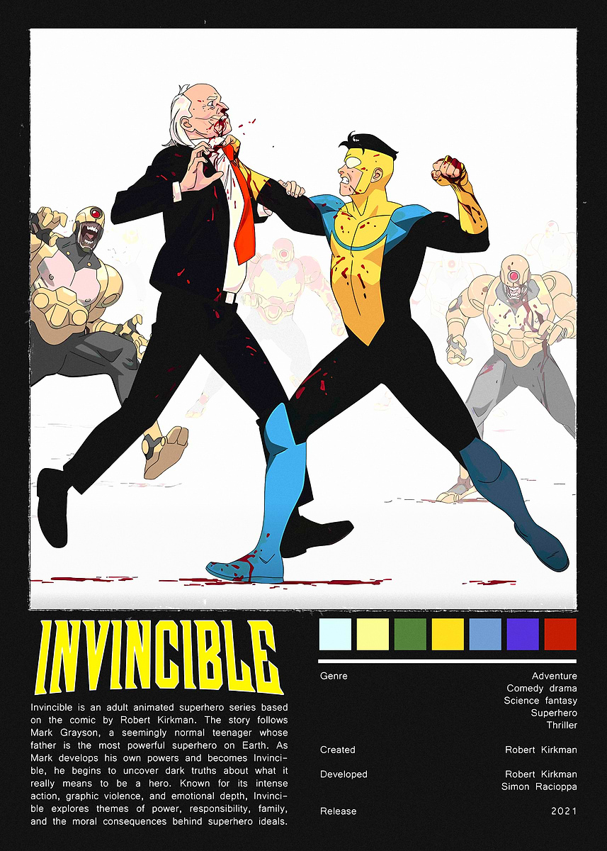 Trump Invincible 'Invincible Fighting' Poster, picture, metal print, paint by Hendriza ...