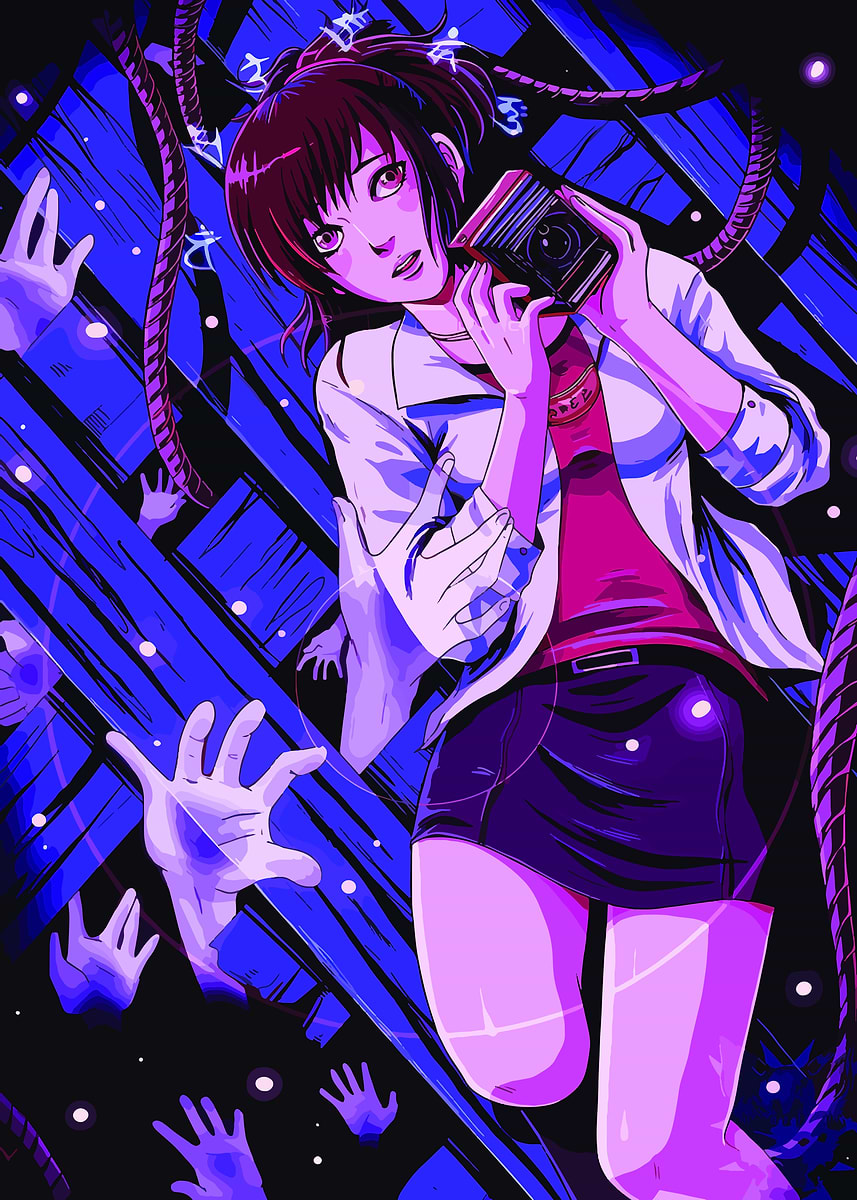 Fatal Frame Game Art' Poster, picture, metal print, paint by