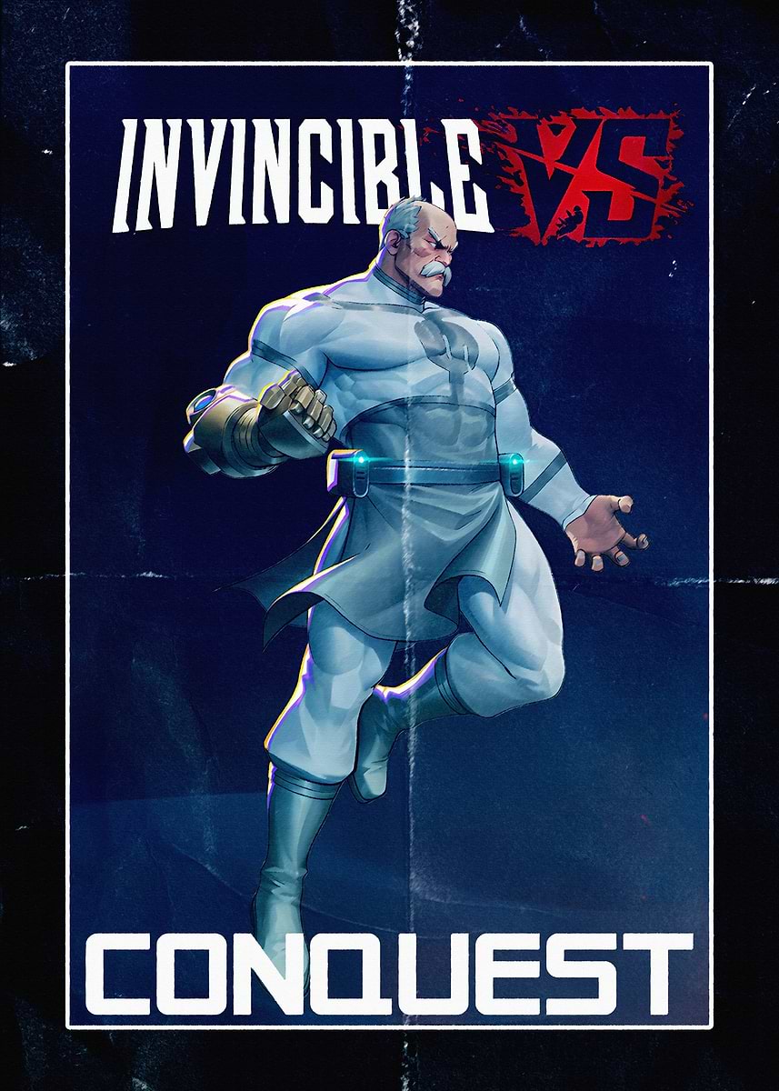 Conquest Background 'Conquest Invincible vs Game Poster' Poster, picture, metal print ...