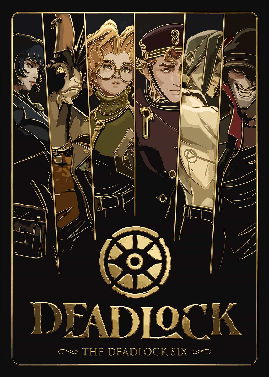 新品　DEADLOCK ILLUSTRATIONS イラスト集 Deadlock Game Art' Poster, picture, metal print, paint by ARUNIKA