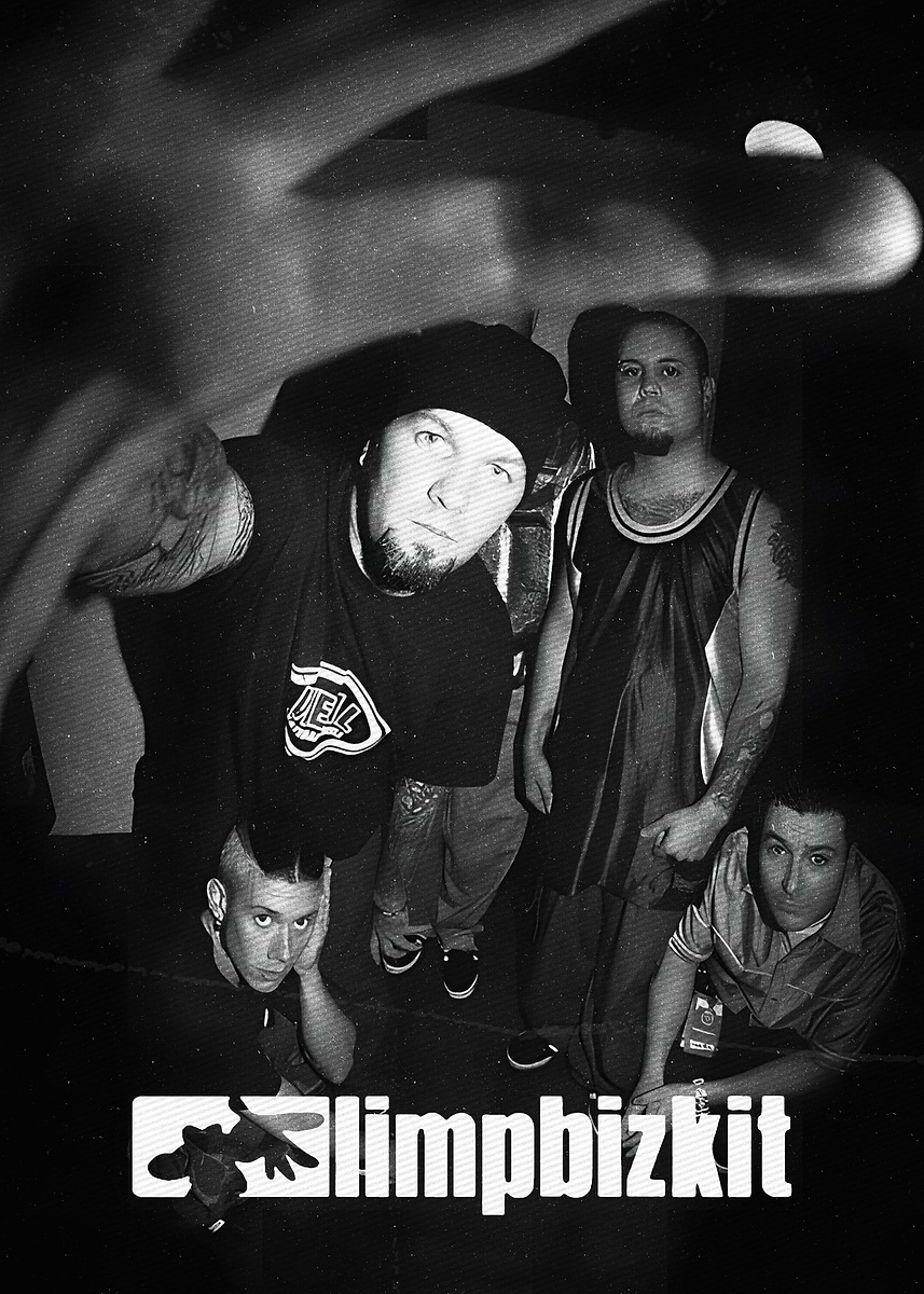 Limp Bizkit Portrait' Poster, picture, metal print, paint by