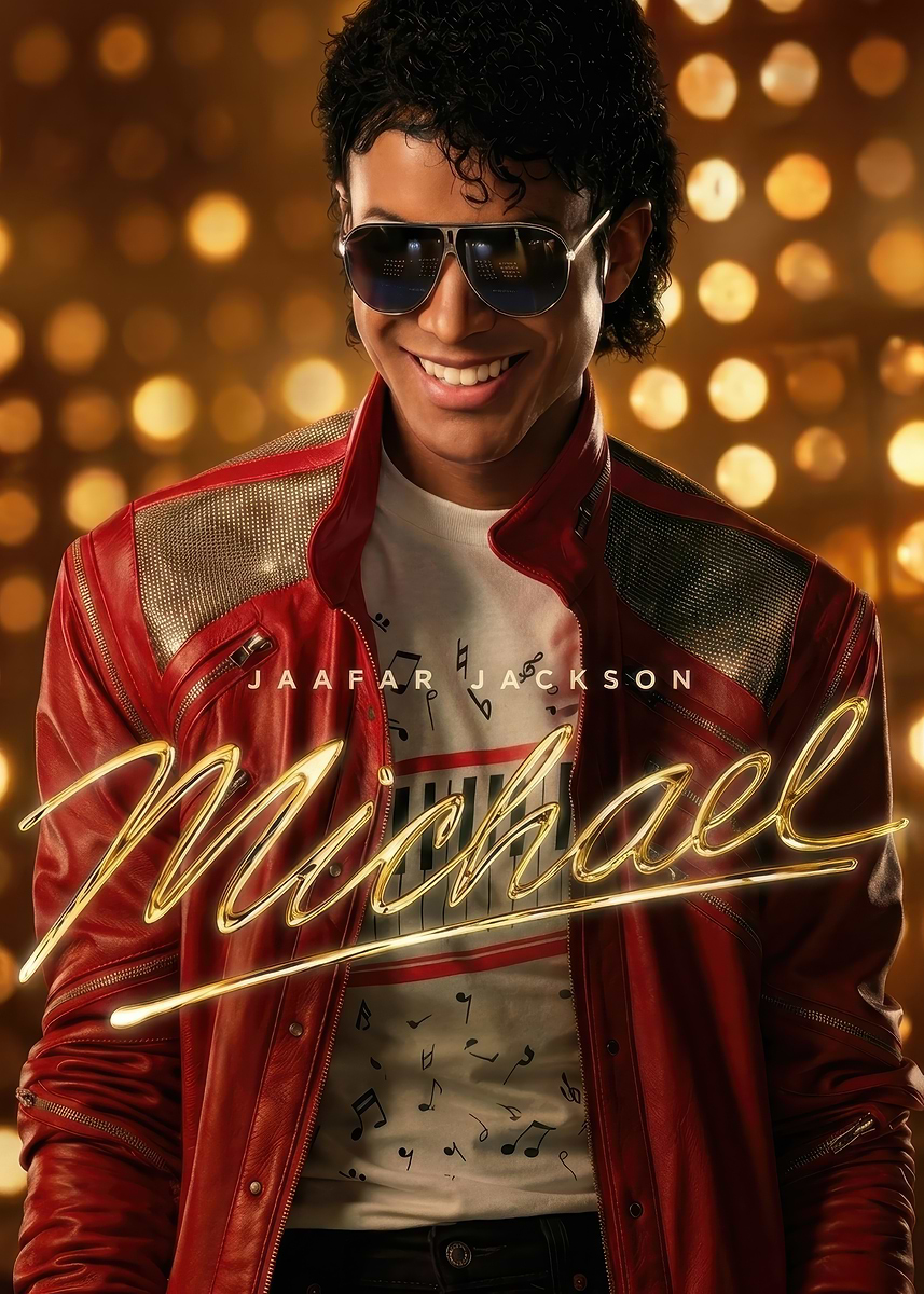 Jaafar Jackson as Michael Jackson' Poster, picture, metal print