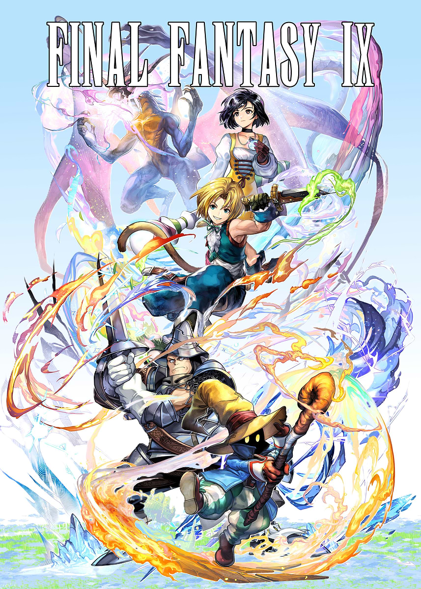 Final Fantasy IX ' Poster, picture, metal print, paint by misbah