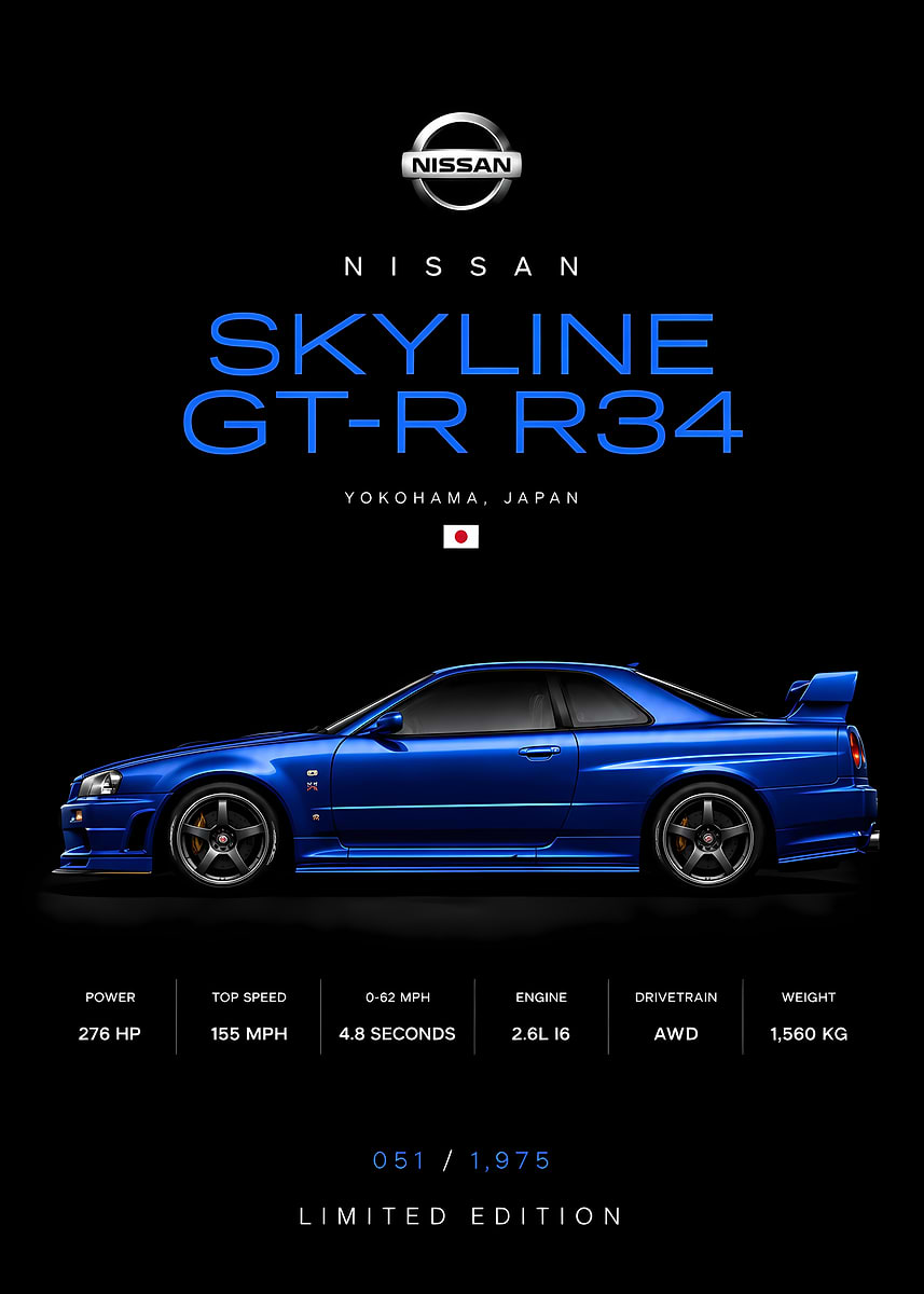 NISSAN SKYLINE GT-R34 購入者限定写真集 25a0bbd1-4575-42cd-9cde-