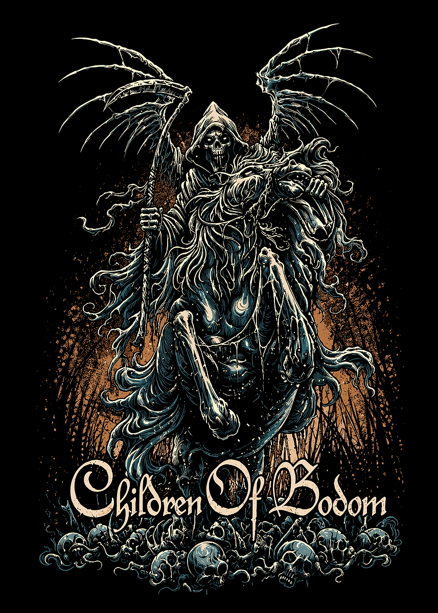 Children of Bodom Grim Reaper Artwork' Poster, picture, metal