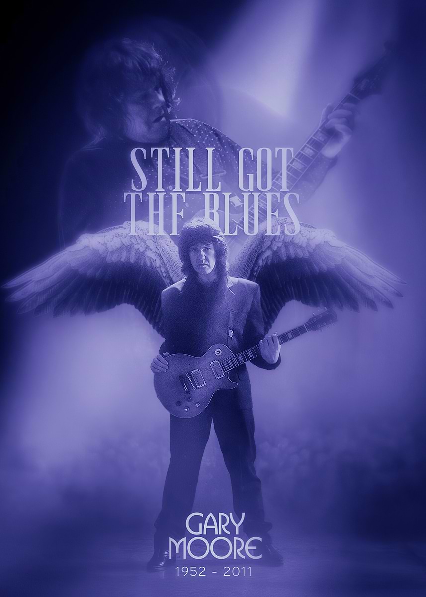 Gary Moore Still Got The Blues' Poster, picture, metal print