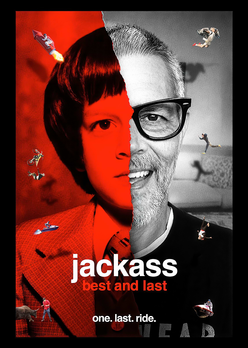 [A3ポスター×6] Good Mellows シリーズ セット Jackass Best and Last Movie Poster' Poster, picture, metal print